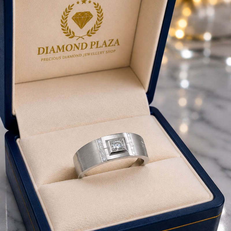 Diamond Platinum Ring