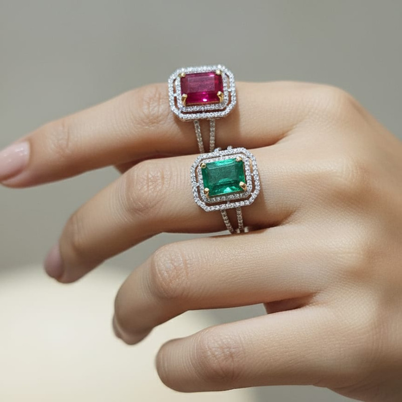 Diamond Ladies Ring