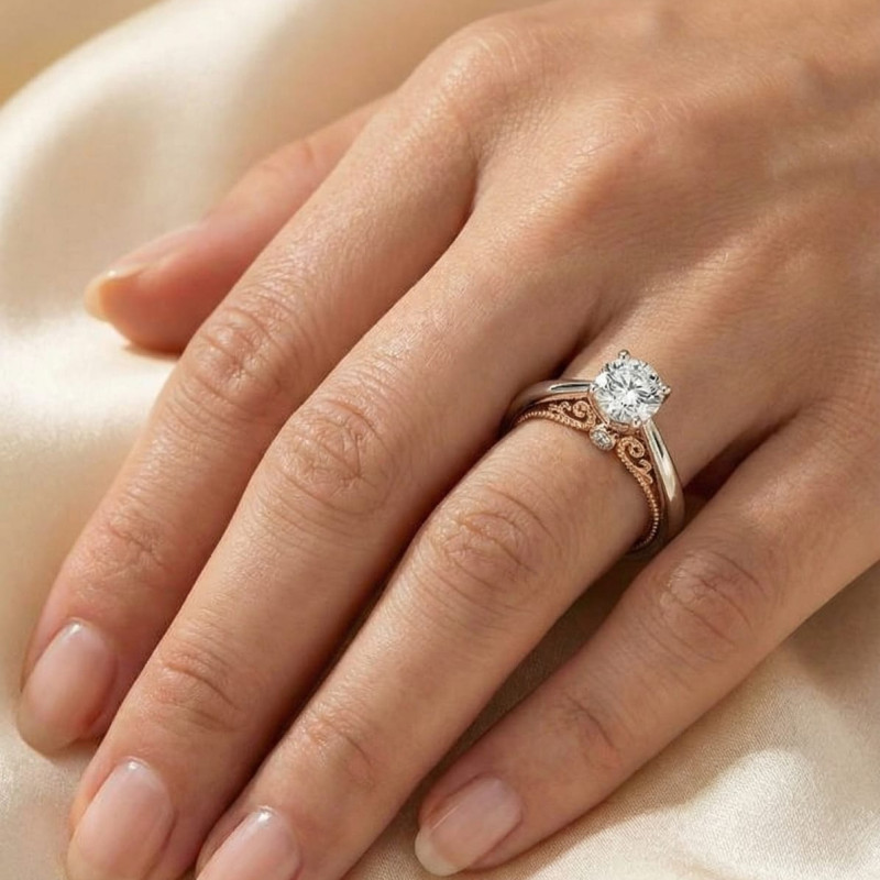 Diamond Ladies Ring