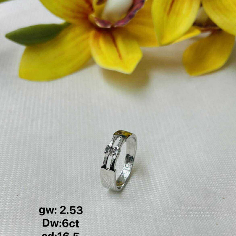 Diamond Silver Ring