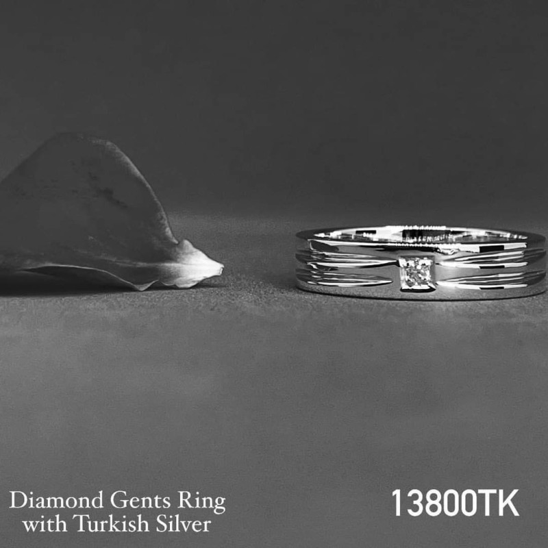 Diamond Silver Ring