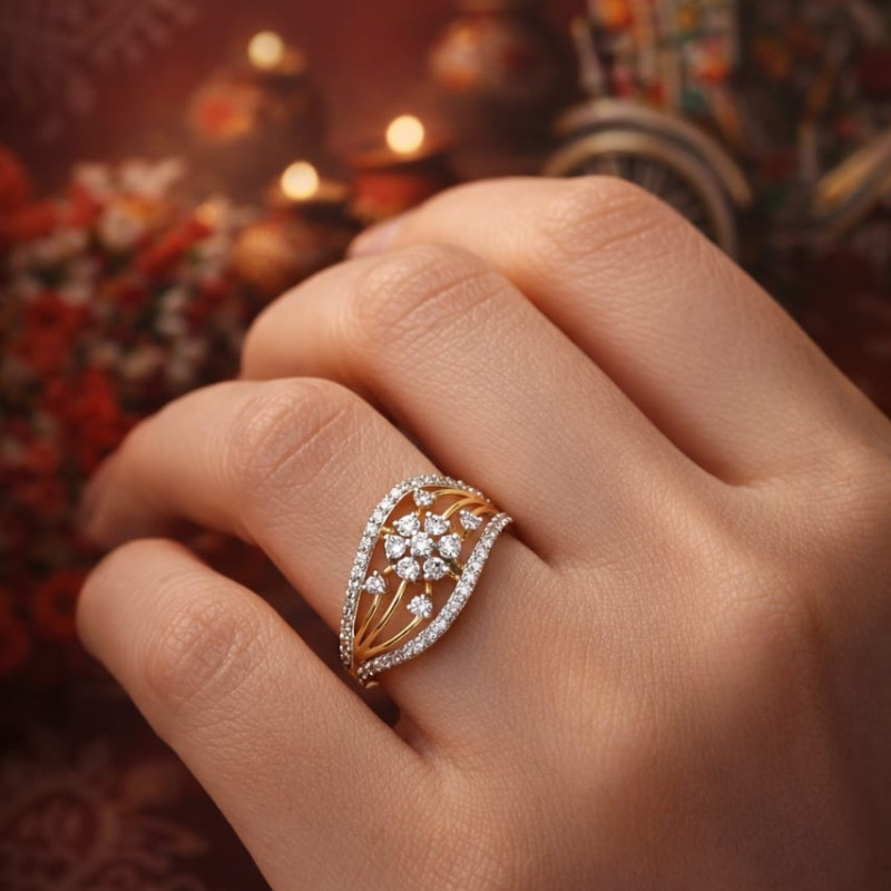 Diamond Ladies Ring