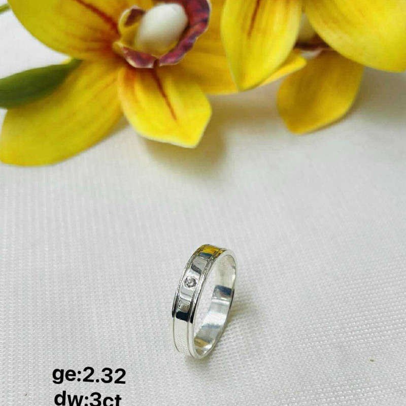 Diamond Silver Ring