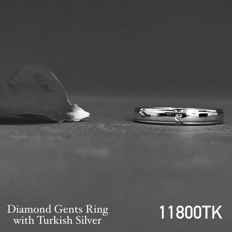 Diamond Silver Ring