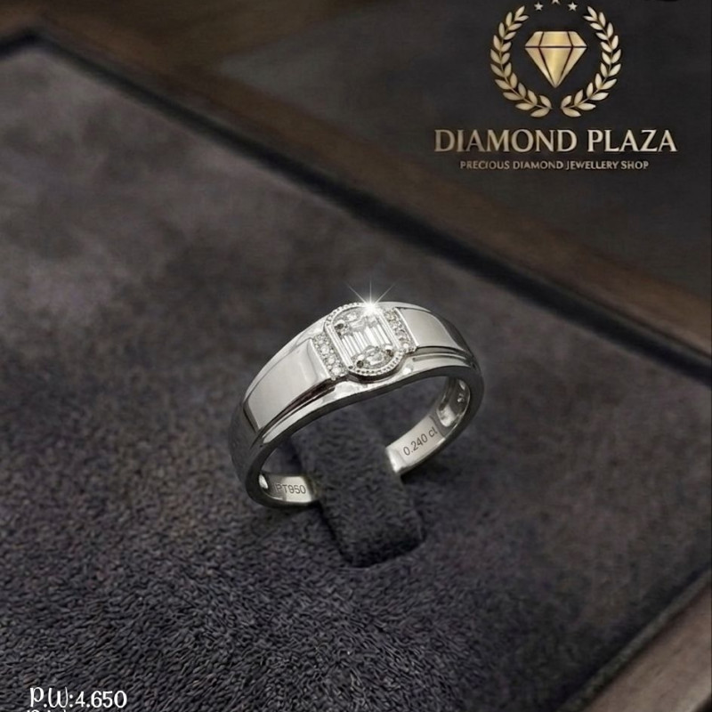 Diamond Platinum Ring