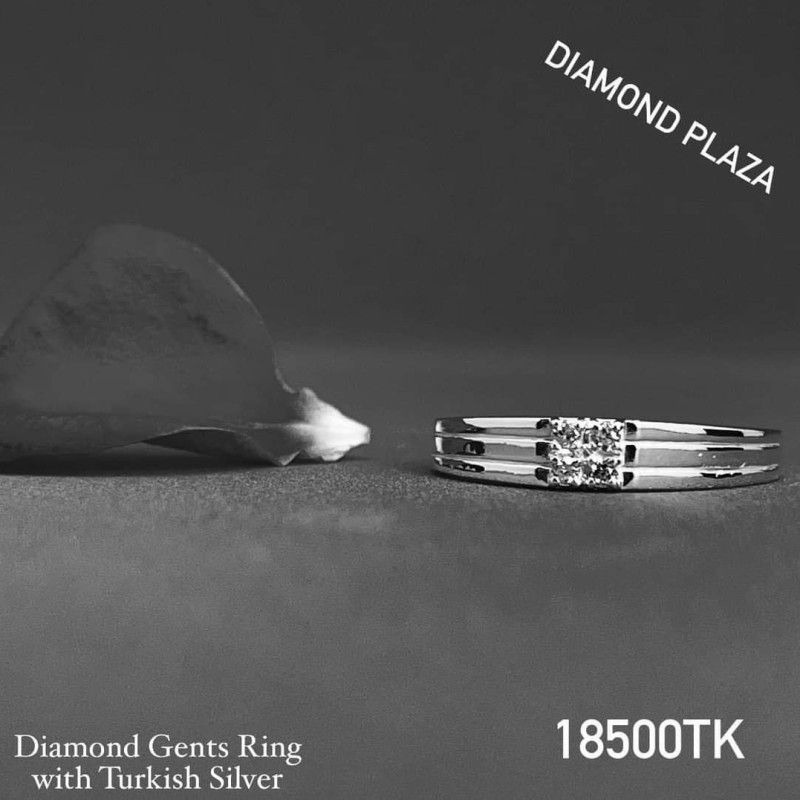Diamond Silver Ring